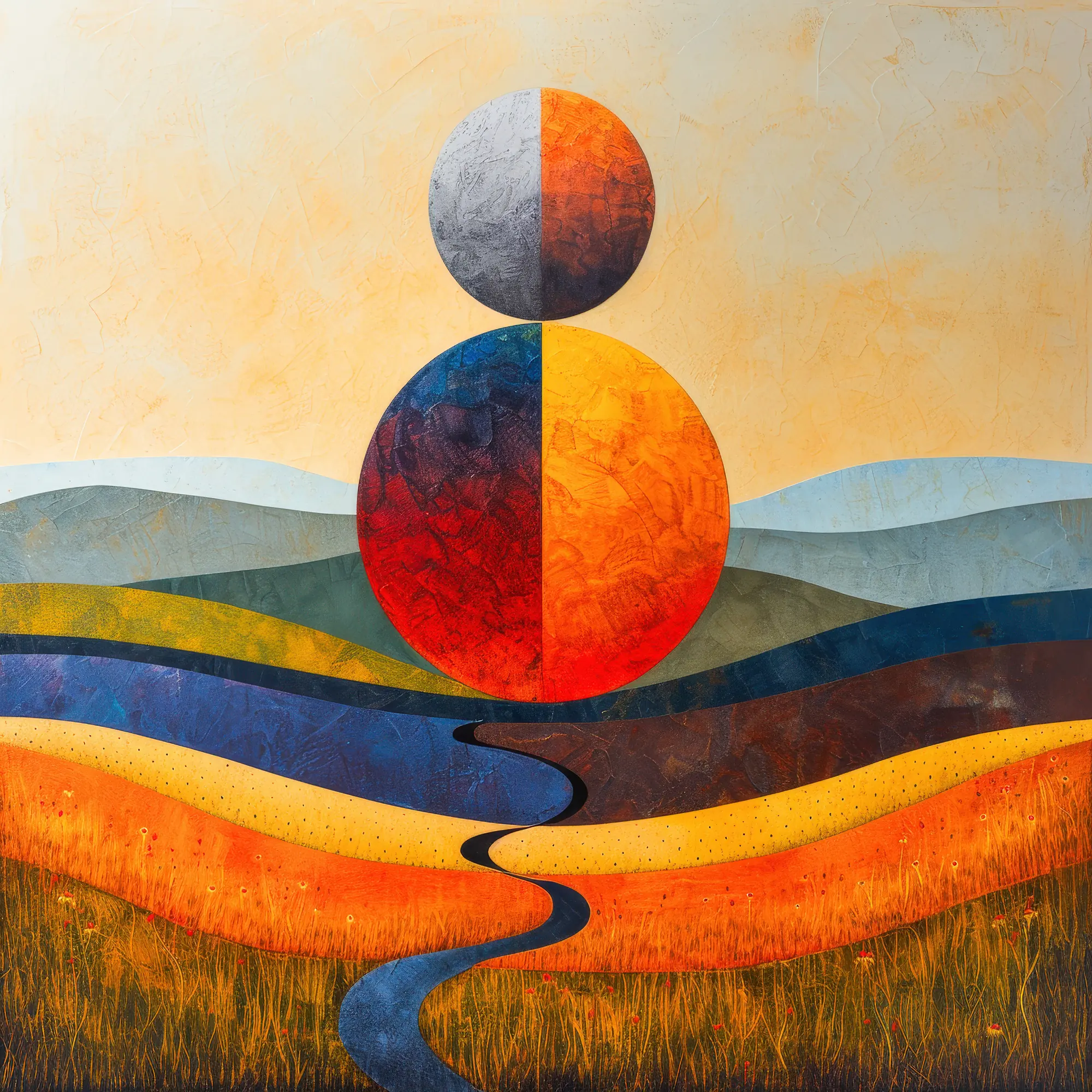 החיבור בין צורה וצבע