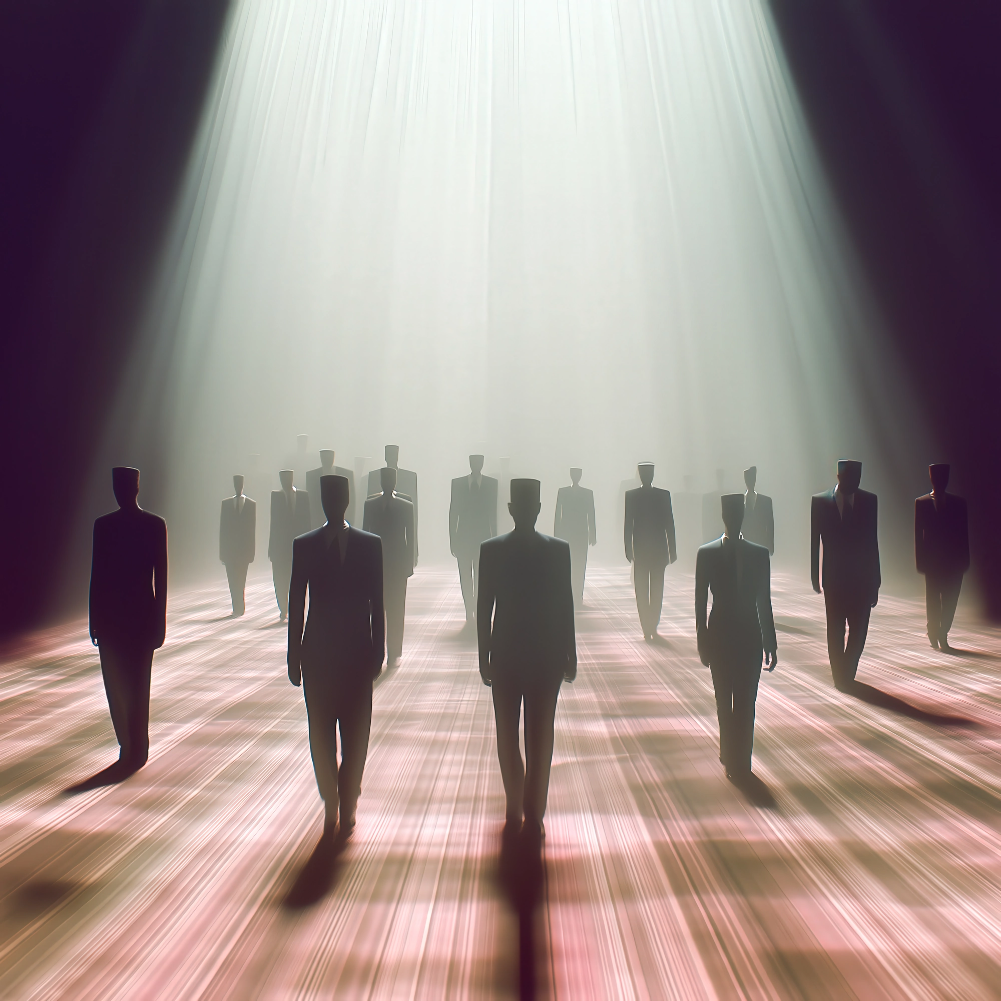 צללים בוהקים