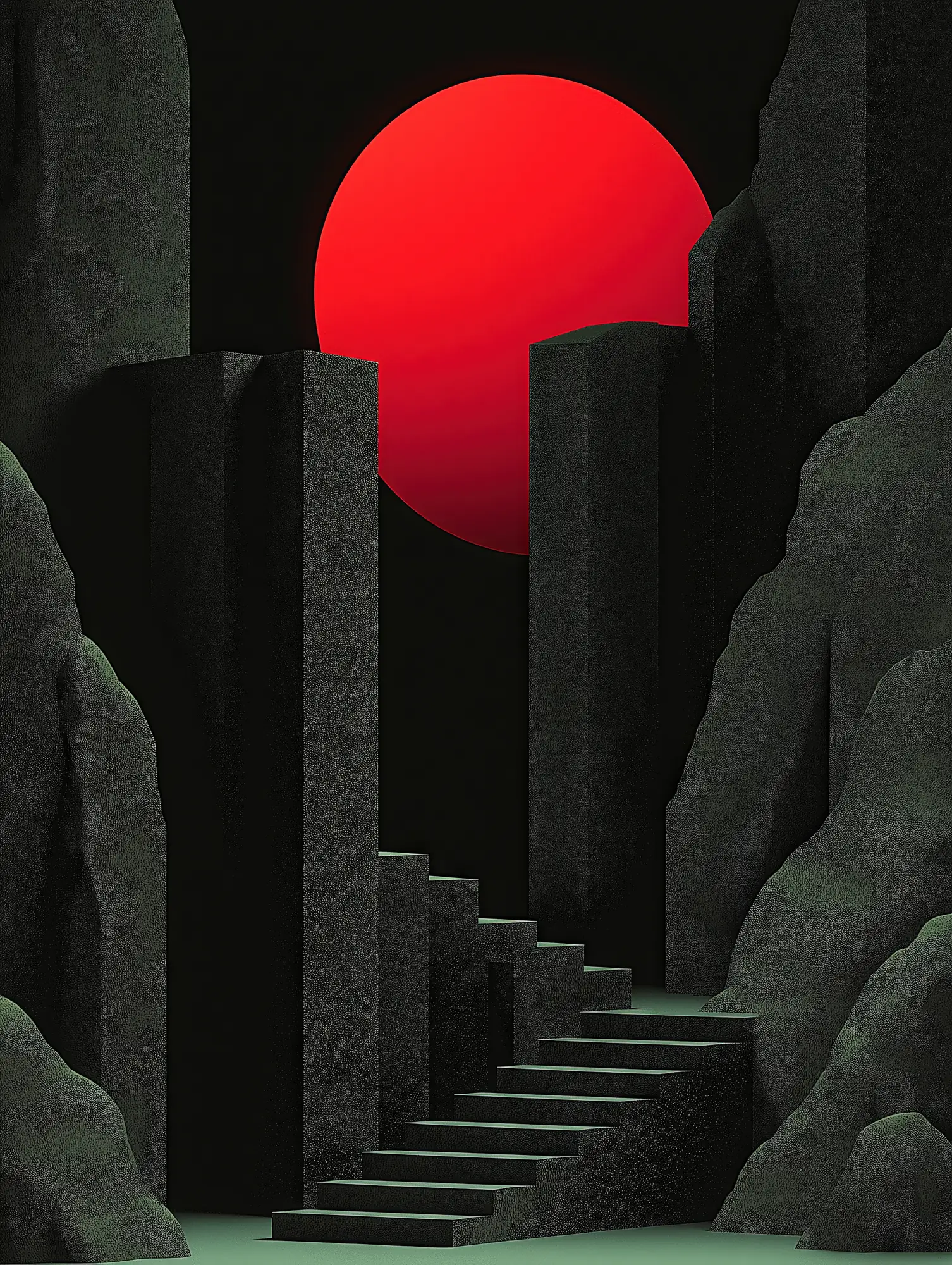 שקיעה בחלל מסתורי