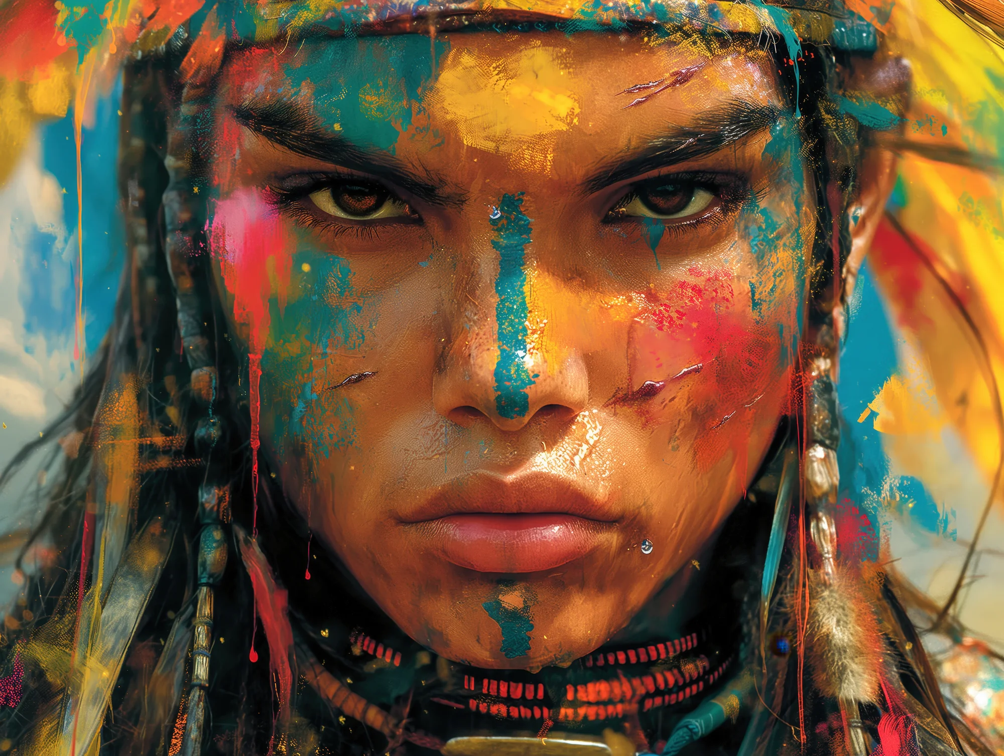 חזון צבעוני