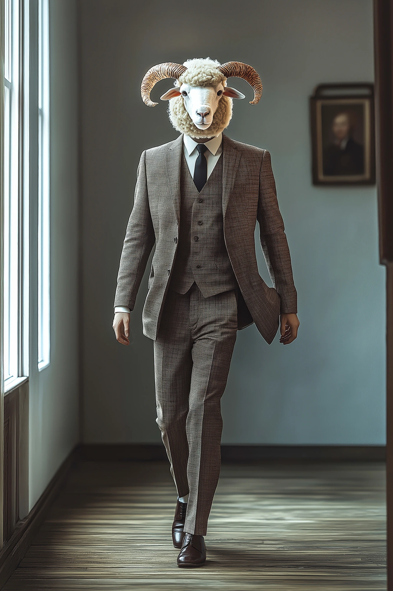 אדם עם ראש אייל